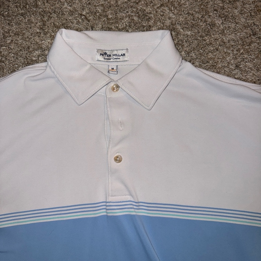 Peter Millar Summer Comfort Polo Size Medium